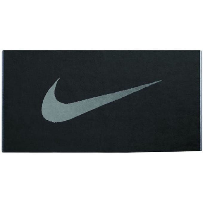 Nike Sporthanddoek met groot logo (Zwart/Grijs)