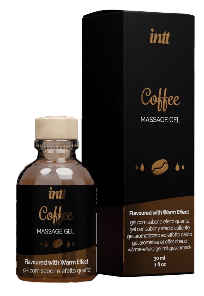 Intt - Likbare Massage Gel - Koffie