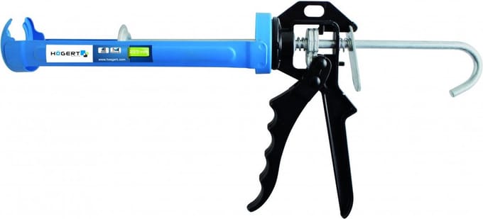 Kitpistool 225mm voor siliconen, acryl, lijm, enz.