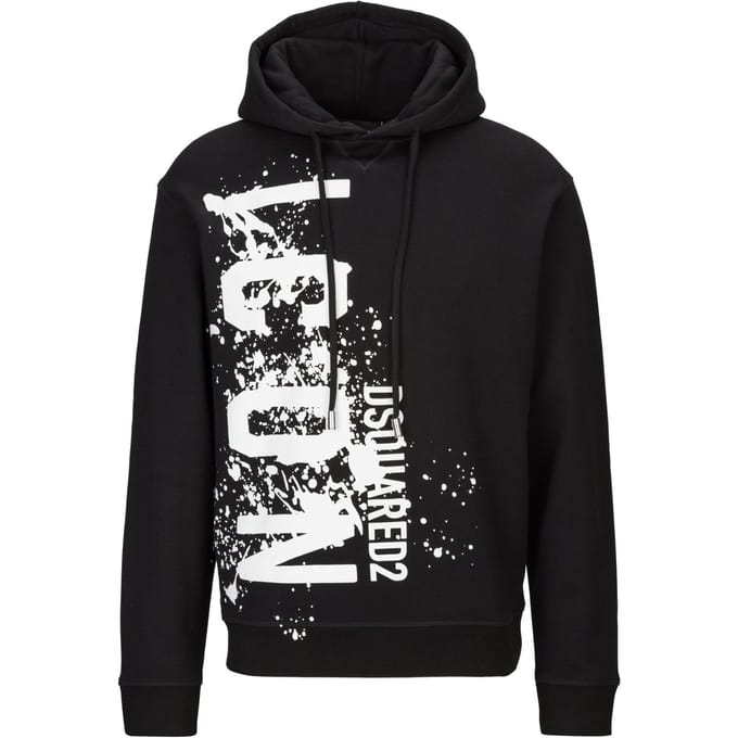 Dsquared2 Hoodie Icon Splash Fit Hoodie