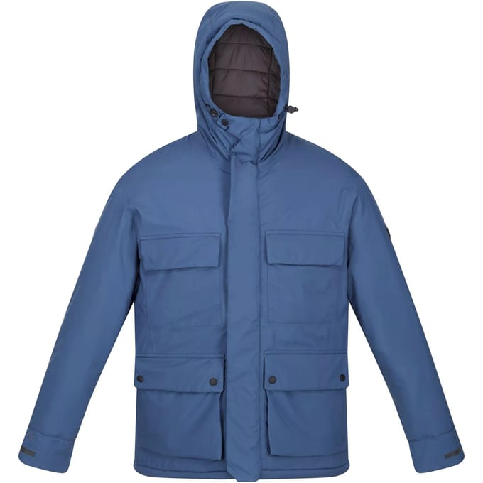 Regatta Heren Raylan waterdichte jas (Donkere Denim)