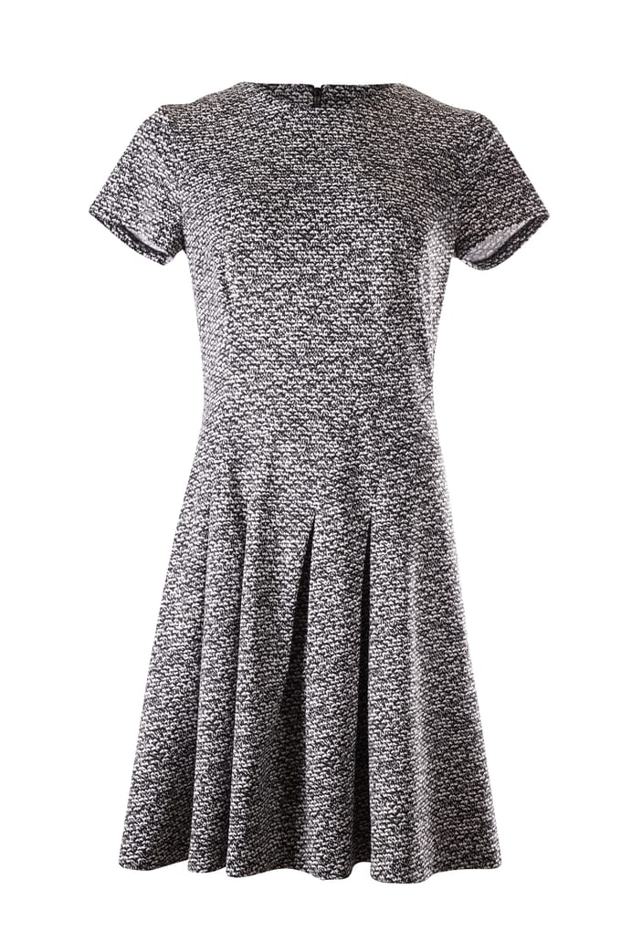 Gebreide jurk van Michael Kors in zwart-wit viscose