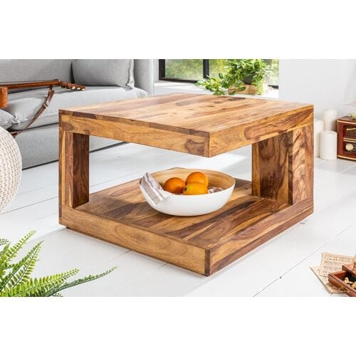 Bijzettafel sheesham 60 cm