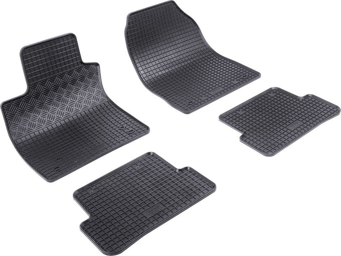 Automatten voor Renault Clio 3 (2005-2012), Renault Clio 4 (2012-2019-), ook Grandtour - 4-delig - Rubber