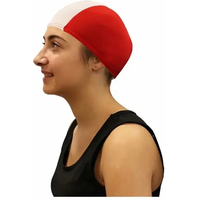 Softee Junior Polyester Badmuts Rojo/Blanco JUNIOR