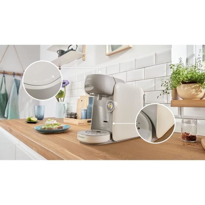 Multidrink koffiemachine - BOSCH - TASSIMO - T16 Finesse vanille - 1400 W
