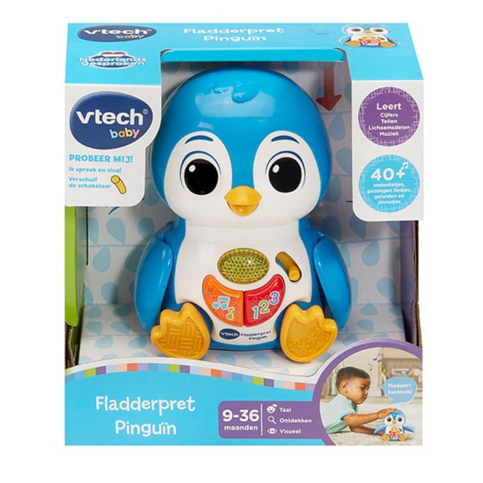 Premium Collectie Vtech Baby Fladderpret Pinguïn