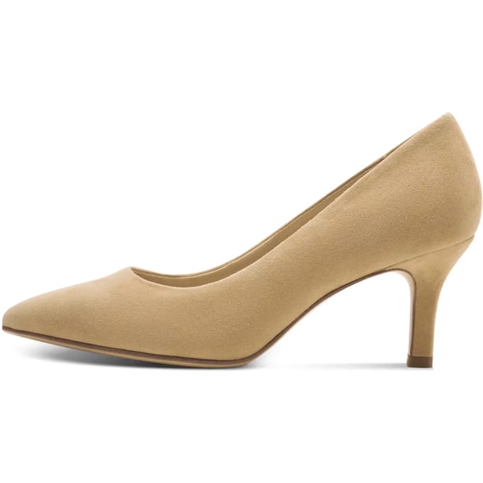 Tamaris Pumps taupe Leer - Maat 39