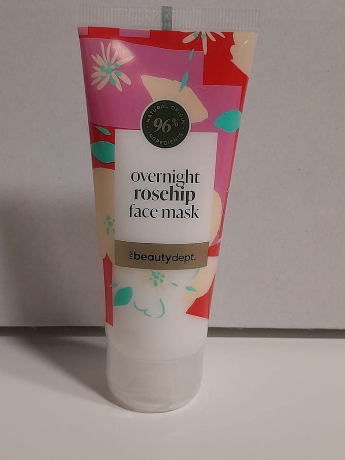 The Beauty Dept gezichtsmasker overnight rosehip face mask 75 ml