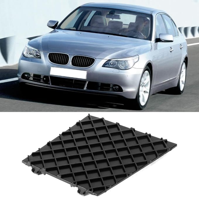 Linksonder Grille voorbumper 51117897184 Geschikt voor 5-serie E60 E61 M Pakket 20032010 black