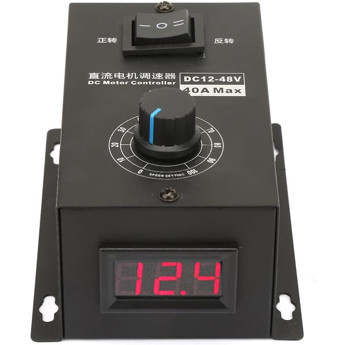 DC 12V 48V 40A Borstelmotor Toerentalregelaar Snelheidsregelmodule Elektrische Controller