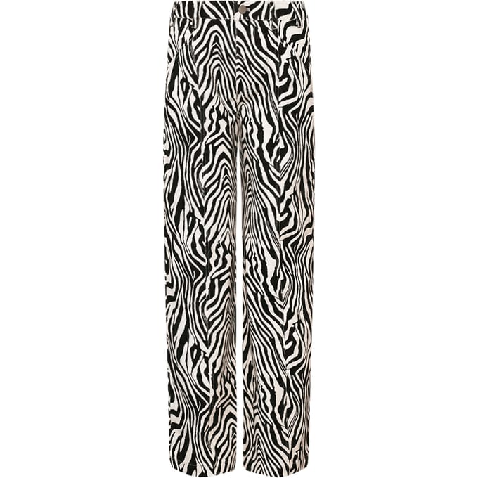 Stormy Jeans in Zwart/Wit