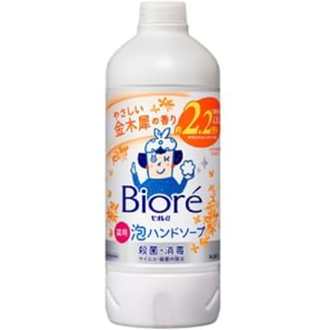Kao - Biore U Foaming Hand Wash Gentle Osmanthus - 430ml Refill