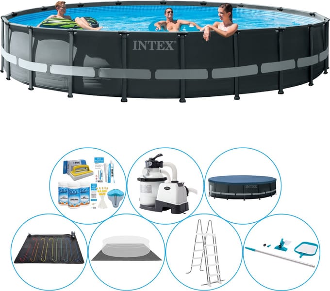 Ultra XTR Frame Rond 610x122 cm - Zwembad Pakket