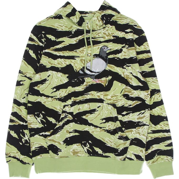 Herenhoodie met capuchon met duiflogo Camo