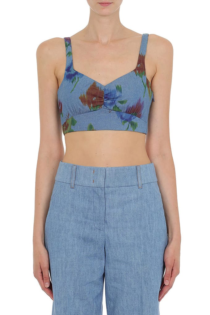 Moschino Top Blue Taglia: 40 | Canottiere Outlet | Donna | Blu
