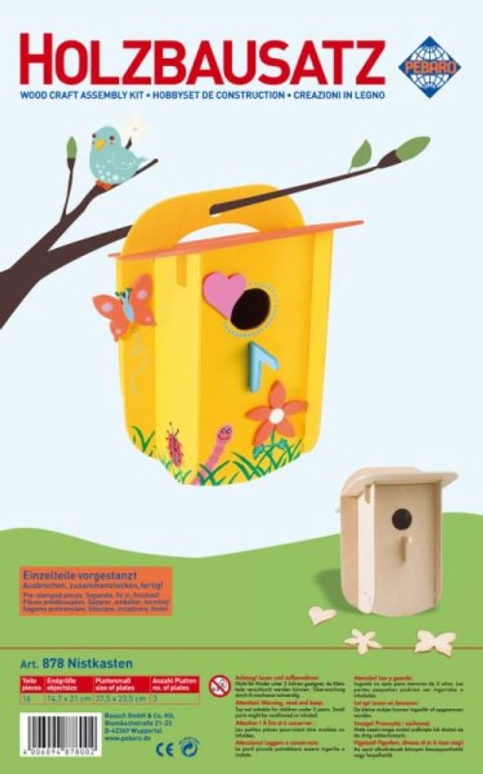 Pebaro Houten Bouwset Nestkast
