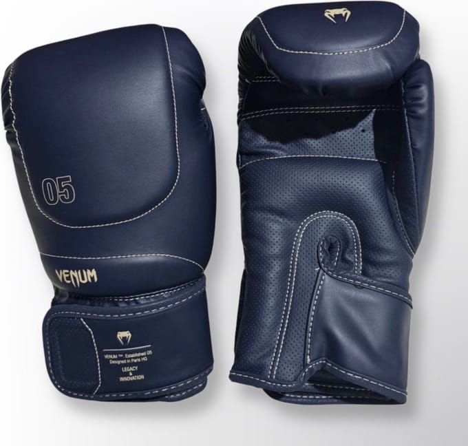 Venum Impact Evo Bokshandschoenen Icy Blue - 14 OZ