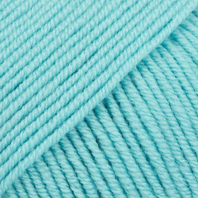 DROPS Baby Merino Uni Colour - 10 lichtturkoois - Wol Garen