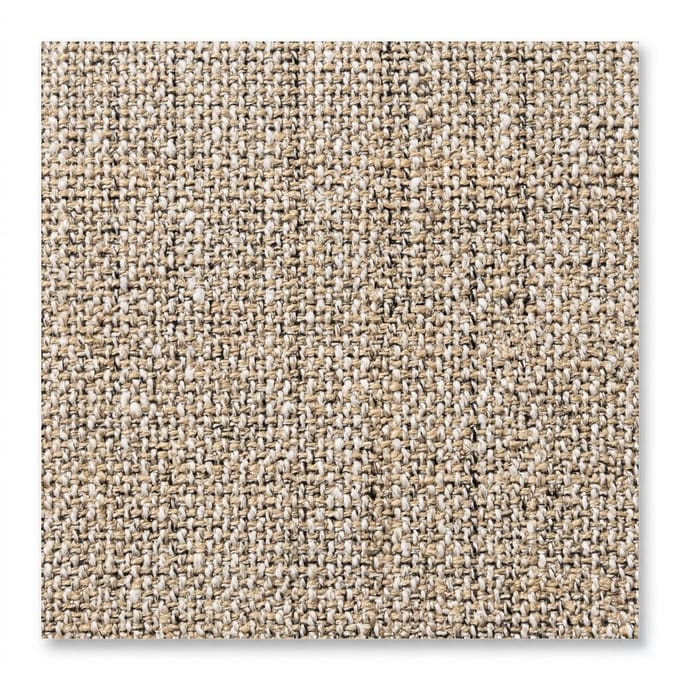 Draaifauteuil Hoog Coco - Beige Stoffen Fauteuil - Draaibaar