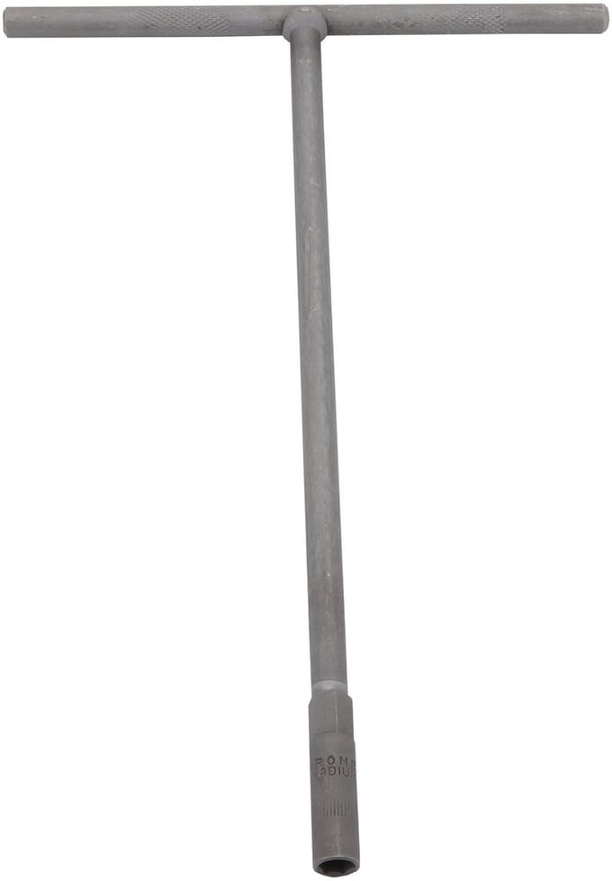 Dailygoods- T-Bar Steeksleutel 8mm - Steeksleutelhouder