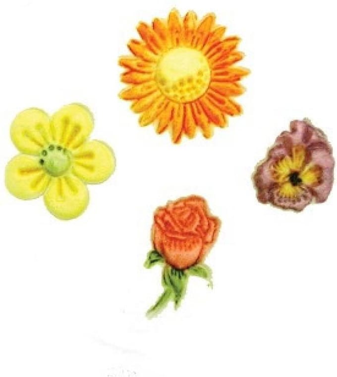 FMM Embossing Stamp Flowers (1)