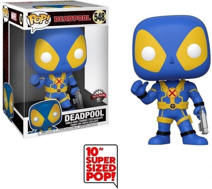 Funko Pop - Blue Deadpool Thumbs Up 25cm