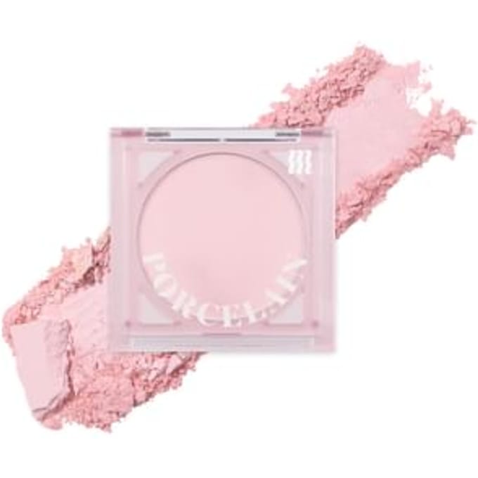 MERZY - Porcelain Cheek Blusher - 4 Colors #PB02 Paring Pink