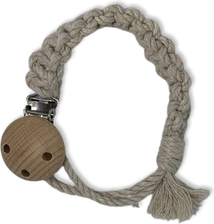 Macramé Speenkoord 'Square' - Linnen - Katoenkoord - Prijs per Stuk - Inclusief Verzendkosten