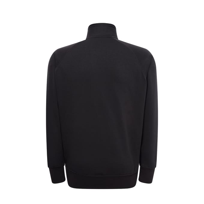 JHK Uniseks effen sweater met rits voor volwassenen (Houtskool)