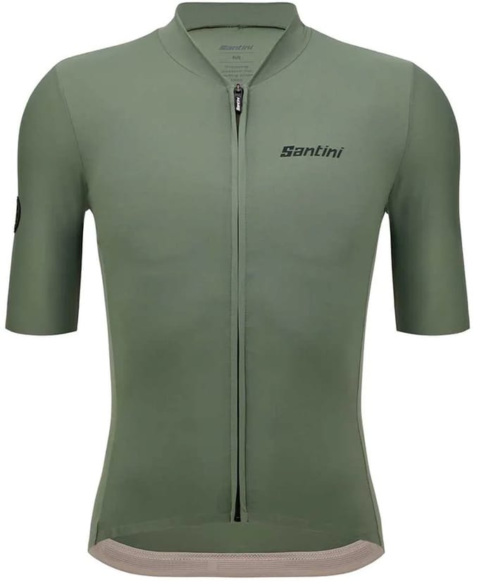 Santini Stone Light Korte Mouw Wielertrui Groen XL Man