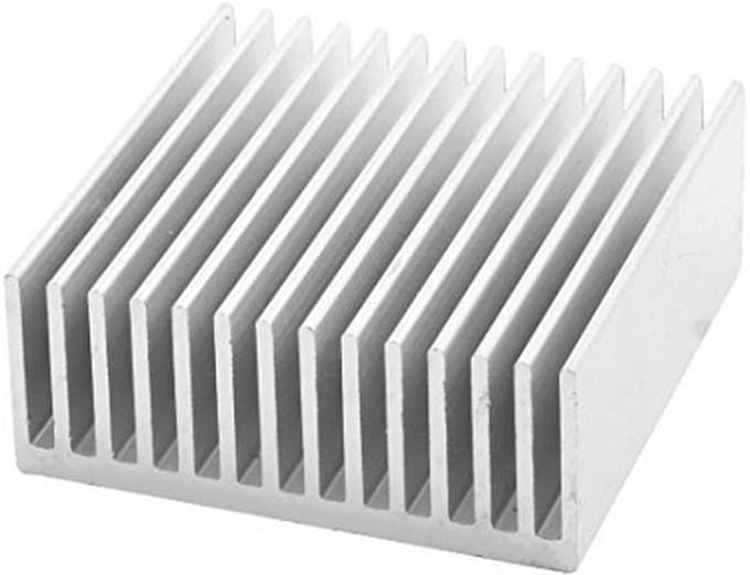 Koellichaam Aluminium 50mm x 50mm x 20mm - Heatsink voor Elektronische Componenten