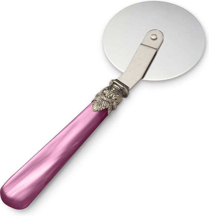 Pizzasnijder, met Fuchsia handvat (parelmoer), EME Napoleon