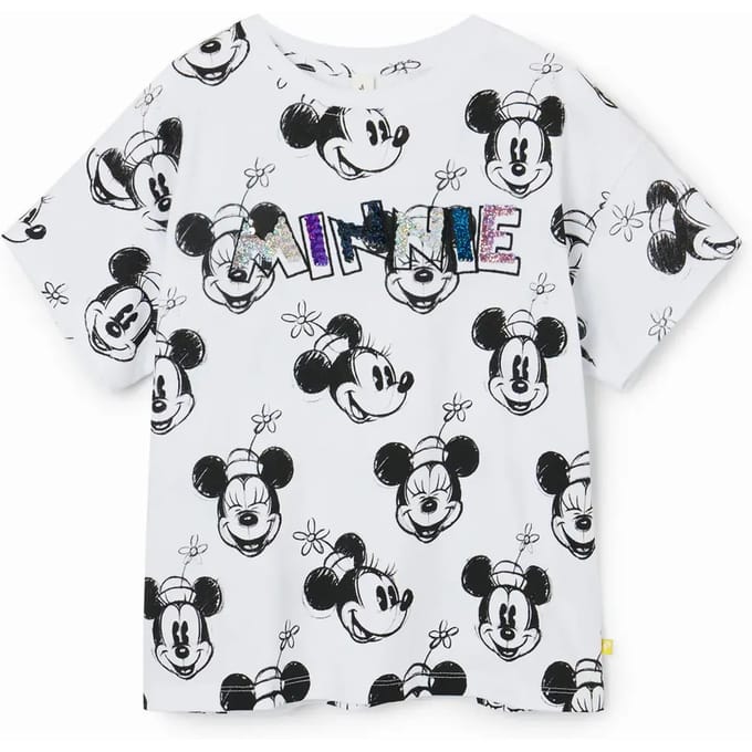 Meisjes-T-shirt Desigual Daia Minnie
