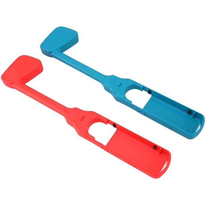 Game Golf Clubs Ergonomisch Verstelbaar Dubbele Bescherming Golf Game Controller Handvatten voor Switch voor veelkleurig