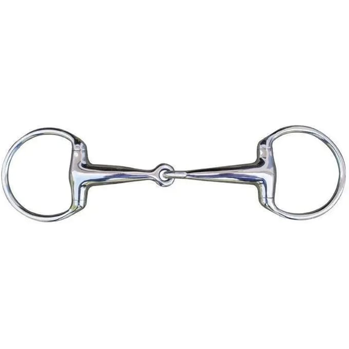 Massief RVS Olijfbit voor Paard HKM 16 mm
