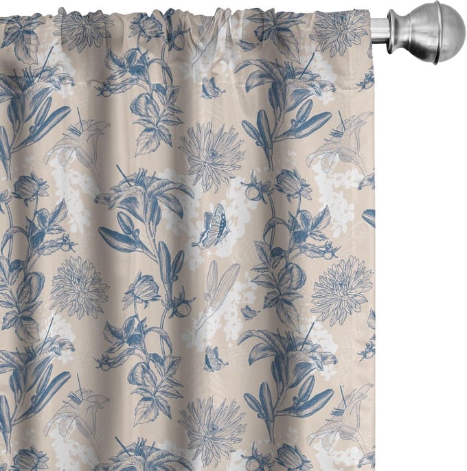 ABAKUHAUS Gordijnen – 2x75x175 cm – Microvezel – Verduisterend