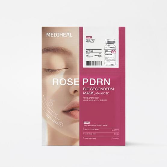 [MEDIHEAL] ROSE PDRN Bio Seconderm Mask 10EA