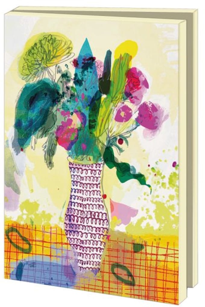 Kaartenmapje Groot: Atelier des fleurs, Ad van Bokhoven