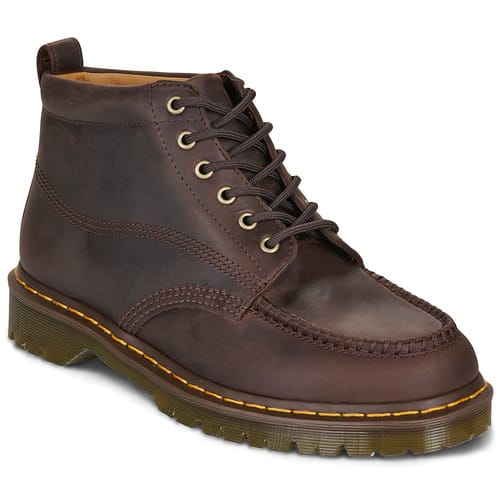 Laarzen Dr. Martens LOWELL CHUKKA DARK BROWN CRAZY HORSE