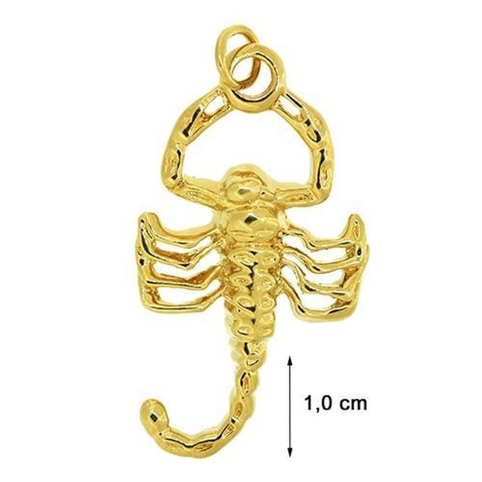 Blinx Jewels Vergulden Hanger Schorpioen