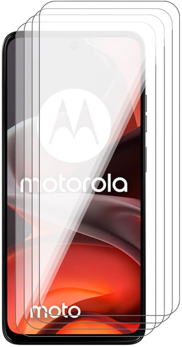 Screenprotector geschikt voor Motorola Moto G05 / G15 / G15 Power / E15 - 4x Glas Screen Protector