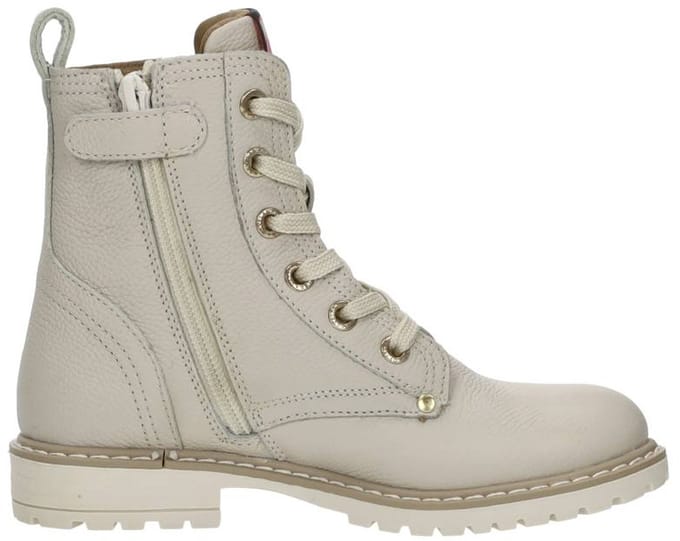 Develab - 44316 - Half-hoog - Kleur: Wit/beige - Maat: 31