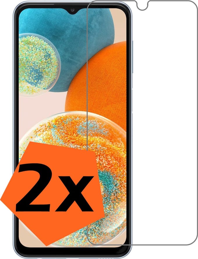 Screenprotector - 2 Stuks - Geschikt voor Samsung Galaxy A23 - Extra Sterk - Gehard Glas - Beschermglas - Tempered Glass - Screen Protector
