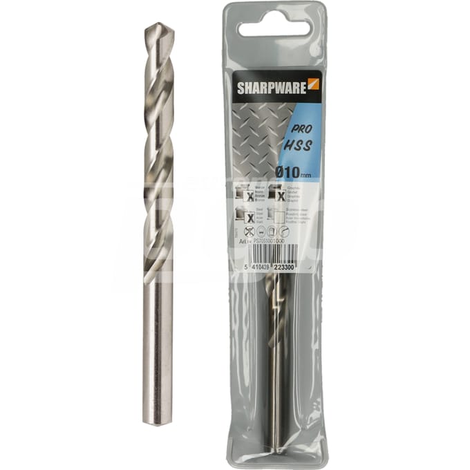 HSS metaalboor geslepen D338 Ø4,80x86