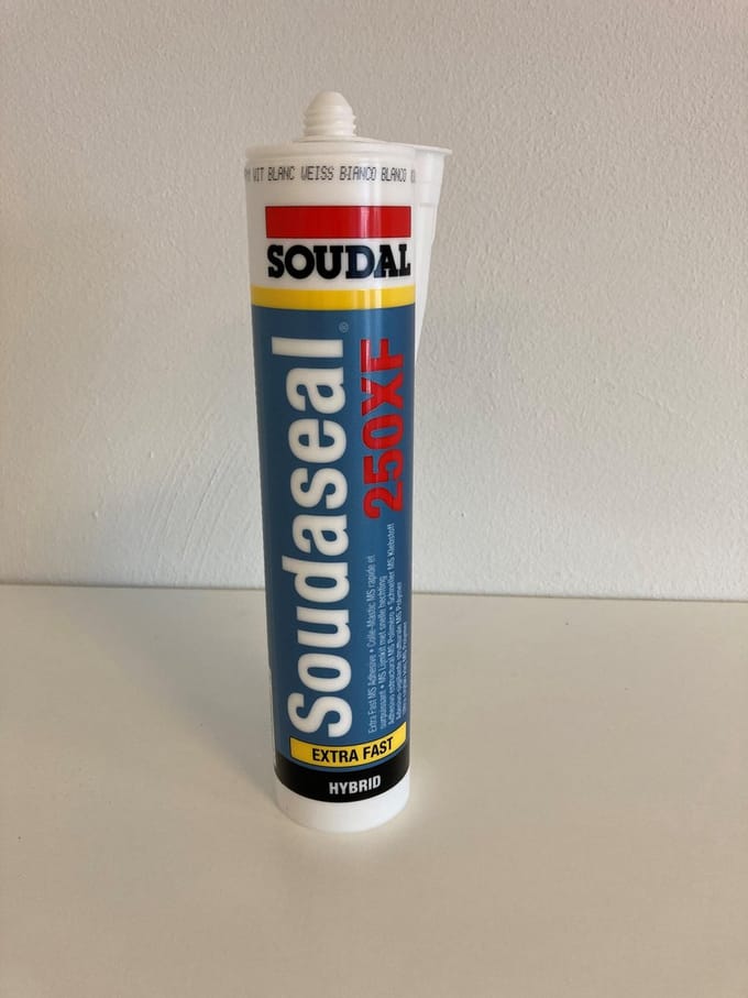 Soudal Plinten & Profielenkit  250XF - overschilderbaar