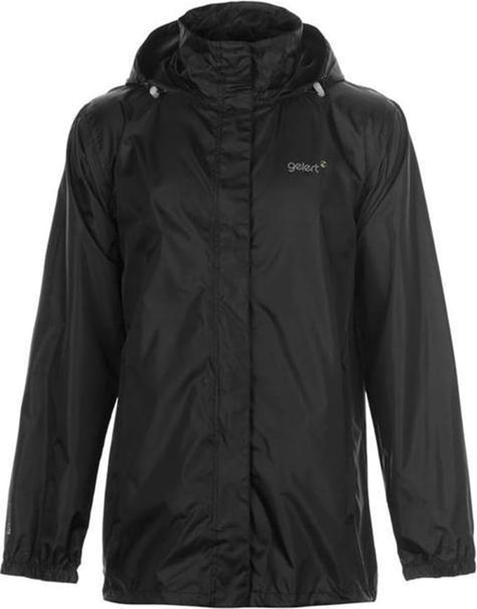 Gelert Packaway regenjack - Heren - Black - maat M