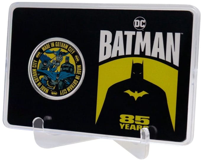 FaNaTtik DC Comics Collectable Coin Batman 85th Anniversary Limited Edition Coins