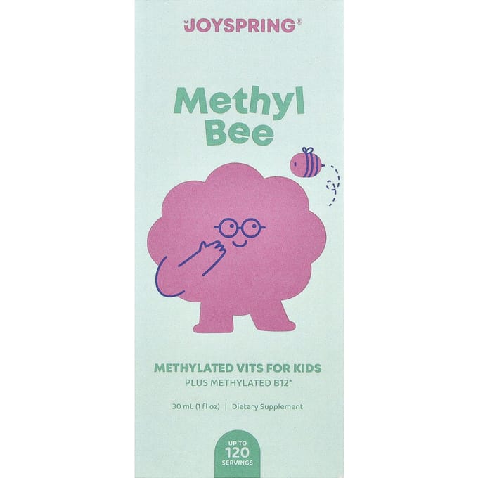 JoySpring, Methylbell, Vitamine V Méthylée pour Enfants, 30ml (1 fl oz)