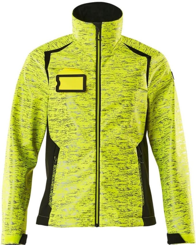 Mascot Accelerate Safe Softshell jas 19212-291 - Hi-Vis geel/zwart - 2XL